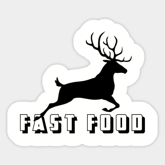 Fast Food Sticker by Cold Water Outfitters